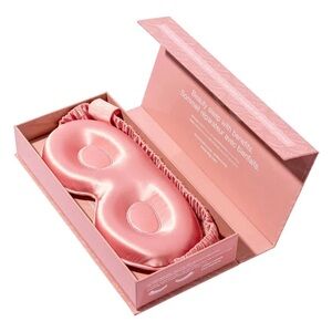 slip Lovely Lashes Rose Pink Silk Eye Mask